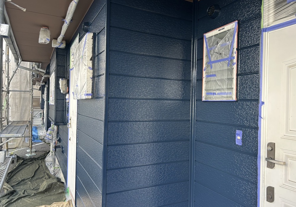 【飯田市松尾】 おんたけコーポ棟A アパート外壁塗装・屋根塗装・防水工事（ユメロック114ライン仕様）