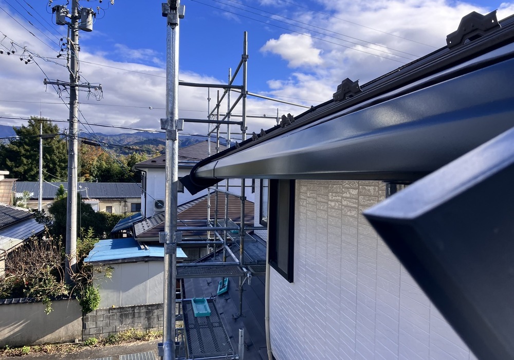 【飯田市駄科】戸建て S様邸 外壁・屋根塗装工事（SKプレミアム無機・タフコート仕様）