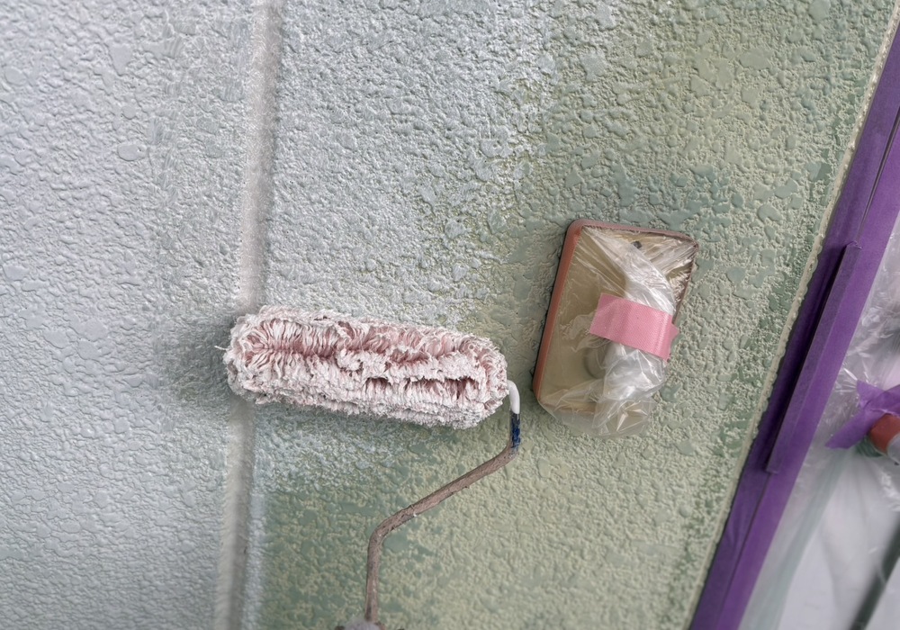 【安曇野市】賃貸マンション モロズミハイツ 共用通路改修・外壁塗装・屋根塗装工事（ユメロック114ライン仕様）