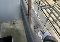 【安曇野市】賃貸マンション モロズミハイツ 共用通路改修・外壁塗装・屋根塗装工事（ユメロック114ライン仕様）