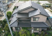 【飯田市長野原】戸建て K様邸 井坪工務店 外壁・倉庫屋根塗装工事（ユメロック114ライン仕様）