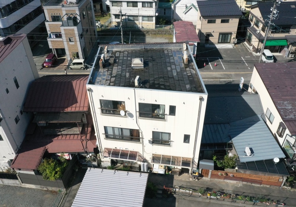 【飯田市小伝馬町】肉のささき様 店舗リノベーション（外壁補修工事）