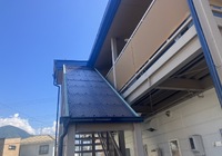 【飯田市鼎切石】 賃貸アパートコーポ小原様 アパート外壁塗装・外壁修繕・屋根塗装工事