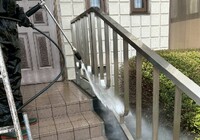 【飯田市小伝馬町】太田歯科様 玄関上屋根塗装工事（ユメロック114ライン仕様）