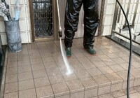 【飯田市小伝馬町】太田歯科様 玄関上屋根塗装工事（ユメロック114ライン仕様）