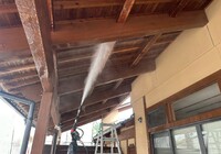 【下伊那郡高森町】山吹新田地区集会所 外壁・屋根塗装工事