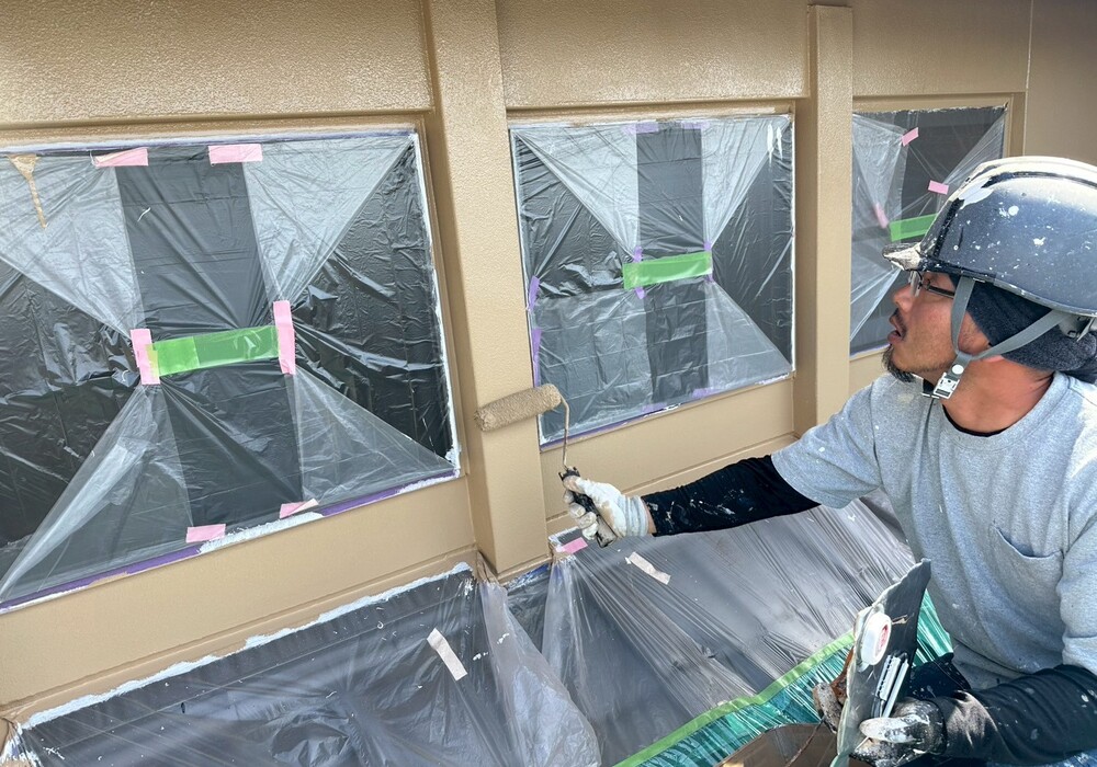 【下伊那郡高森町】山吹新田地区集会所 外壁・屋根塗装工事