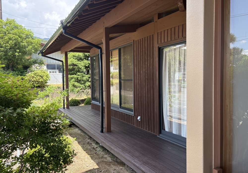 【下伊那郡高森町】山吹新田地区集会所 外壁・屋根塗装工事