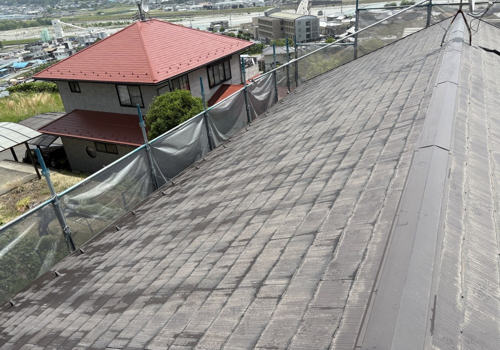 【下伊那郡高森町吉田】戸建て M様邸 外壁・屋根塗装工事（SKプレミアム無機仕様）