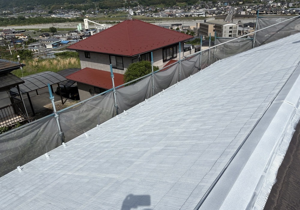 【下伊那郡高森町吉田】戸建て M様邸 外壁・屋根塗装工事（SKプレミアム無機仕様）