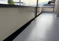 【飯田市丸山町】戸建て G様邸 ベランダ防水・笠木改修工事（FRP防水仕様）