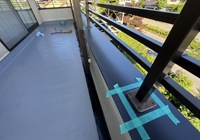 【飯田市丸山町】戸建て G様邸 ベランダ防水・笠木改修工事（FRP防水仕様）