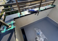 【飯田市丸山町】戸建て G様邸 ベランダ防水・笠木改修工事（FRP防水仕様）