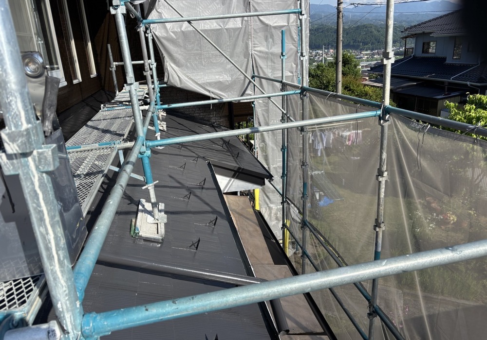 【下伊那郡高森町吉田】戸建て M様邸 外壁・屋根塗装工事（SKプレミアム無機仕様）