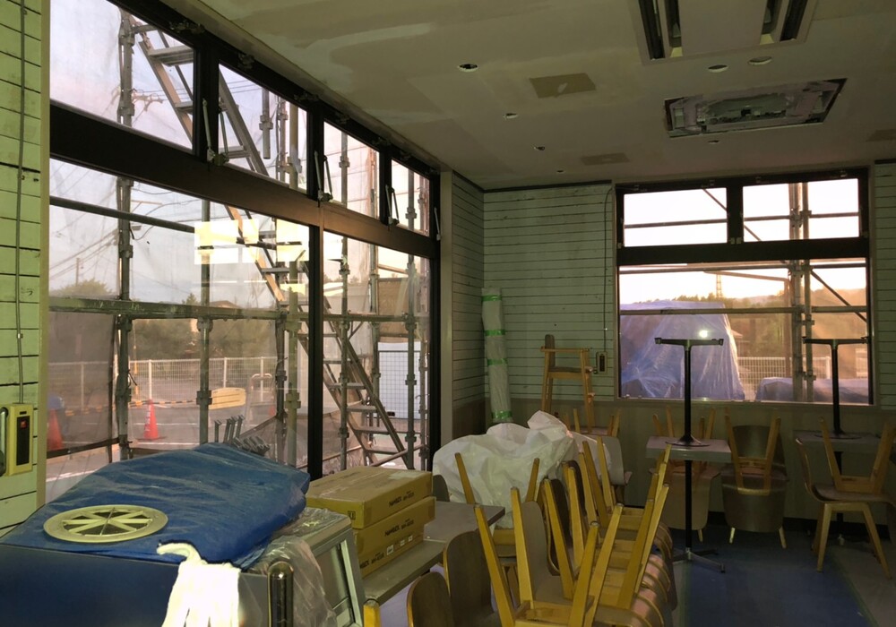 【飯田市】店舗 KFC飯田店 外壁・屋根塗装工事（シリコン・ウレタン仕様）
