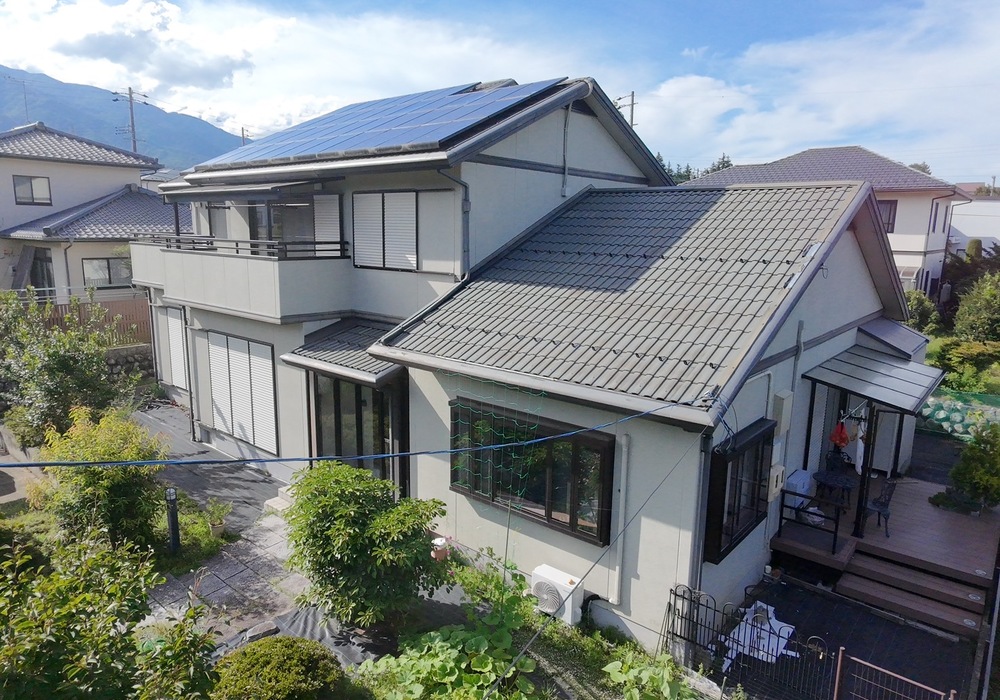 【上伊那郡飯島町】戸建て O様邸 外壁・屋根塗装工事（SKプレミアム無機仕様）
