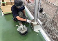【飯田市中央通り】にしべ様 店舗外壁塗装・屋根塗装・ベランダ防水工事（ユメロック114ライン仕様）