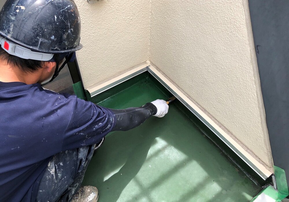 【飯田市中央通り】にしべ様 店舗外壁塗装・屋根塗装・ベランダ防水工事（ユメロック114ライン仕様）