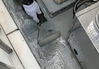 【飯田市中央通り】にしべ様 店舗外壁塗装・屋根塗装・ベランダ防水工事（ユメロック114ライン仕様）