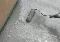 【飯田市中央通り】にしべ様 店舗外壁塗装・屋根塗装・ベランダ防水工事（ユメロック114ライン仕様）