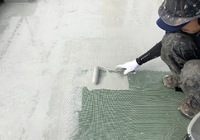 【飯田市中央通り】にしべ様 店舗外壁塗装・屋根塗装・ベランダ防水工事（ユメロック114ライン仕様）