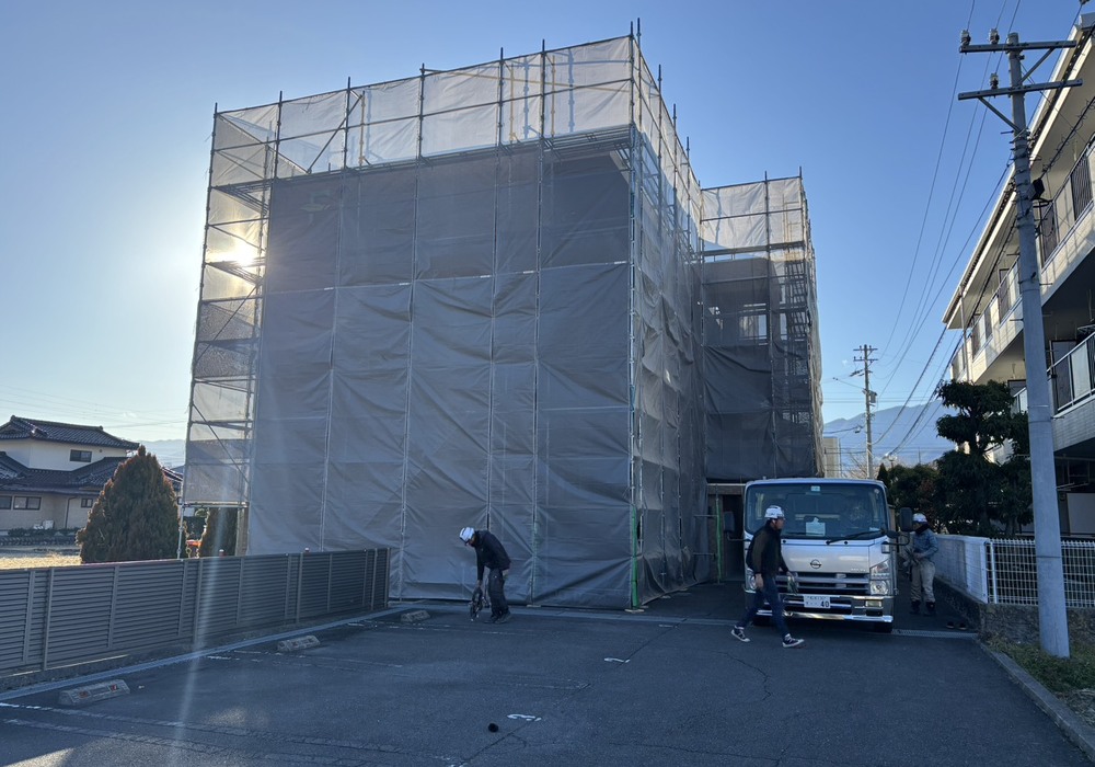 【箕輪町】Ｓ様マンション大規模改修（530㎡外壁タイル打診補修・屋上ウレタン防水・30年耐久オートンシーリング）