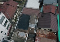 【飯田市中央通り】にしべ様 店舗外壁塗装・屋根塗装・ベランダ防水工事（ユメロック114ライン仕様）