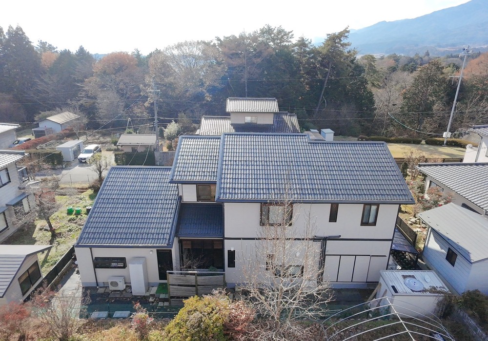 【上伊那郡飯島町】戸建て O様邸 外壁・屋根塗装工事（SKプレミアム無機仕様）
