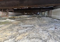 【飯田市名古熊】下伊那農業高等学校様 高架水槽架台防水改修工事（通気緩衝ウレタン防水・脱気筒設置仕様）