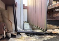 【飯田市名古熊】下伊那農業高等学校様 高架水槽架台防水改修工事（通気緩衝ウレタン防水・脱気筒設置仕様）
