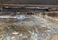 【飯田市名古熊】下伊那農業高等学校様 高架水槽架台防水改修工事（通気緩衝ウレタン防水・脱気筒設置仕様）