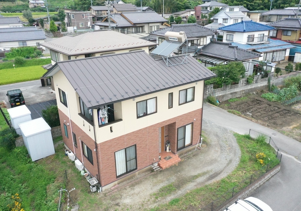 【飯田市砂払】戸建て K様邸 外壁・屋根塗装工事（タテイル仕様）