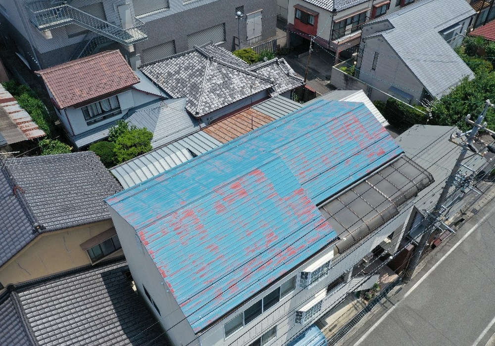 【飯田市伝馬町】戸建てM様邸 外壁・屋根塗装工事（SKプレミアム無機仕様・タフコートD-42仕様）