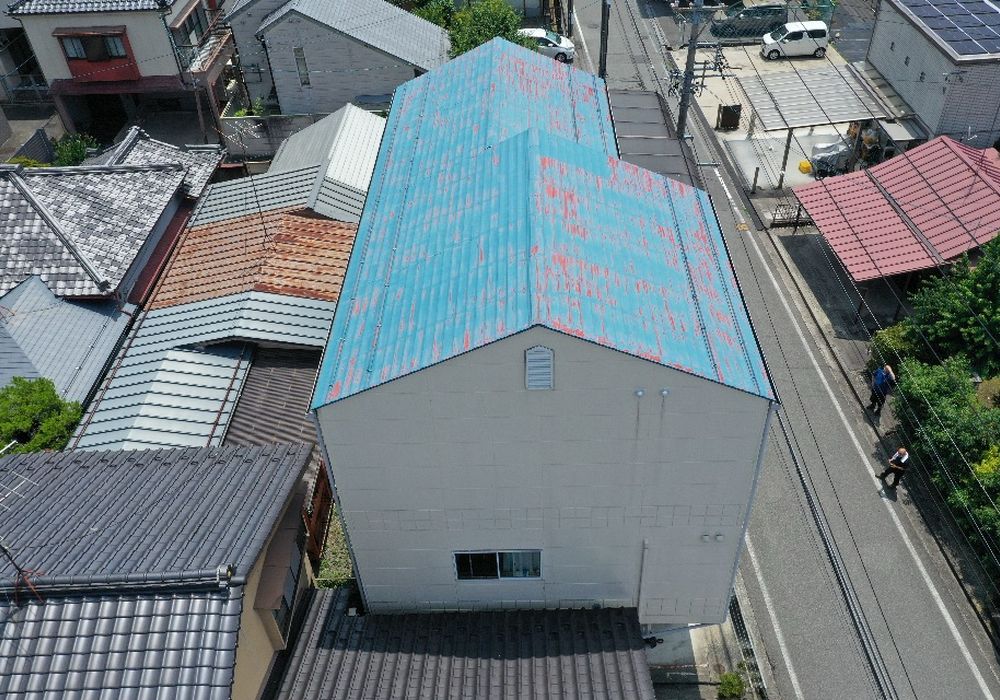 【飯田市伝馬町】戸建てM様邸 外壁・屋根塗装工事（SKプレミアム無機仕様・タフコートD-42仕様）