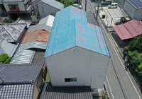 【飯田市伝馬町】戸建てM様邸 外壁・屋根塗装工事（SKプレミアム無機仕様・タフコートD-42仕様）