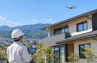 ドローン・赤外線建物調査